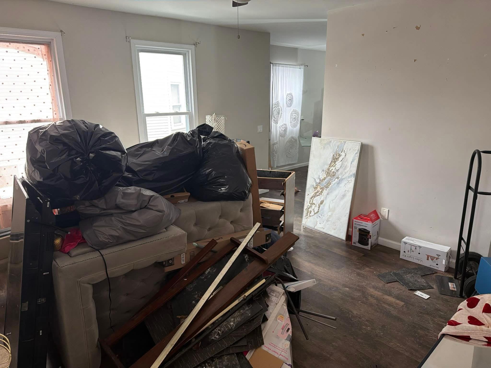 Foreclosure property clean out