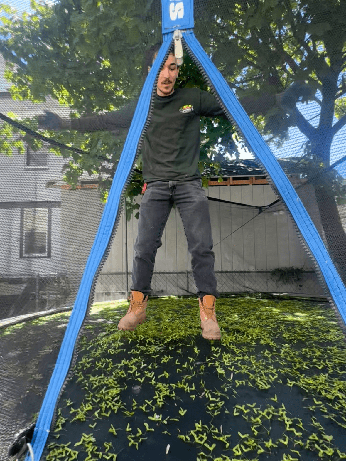 Swing set and trampoline removal in Hamden, CT